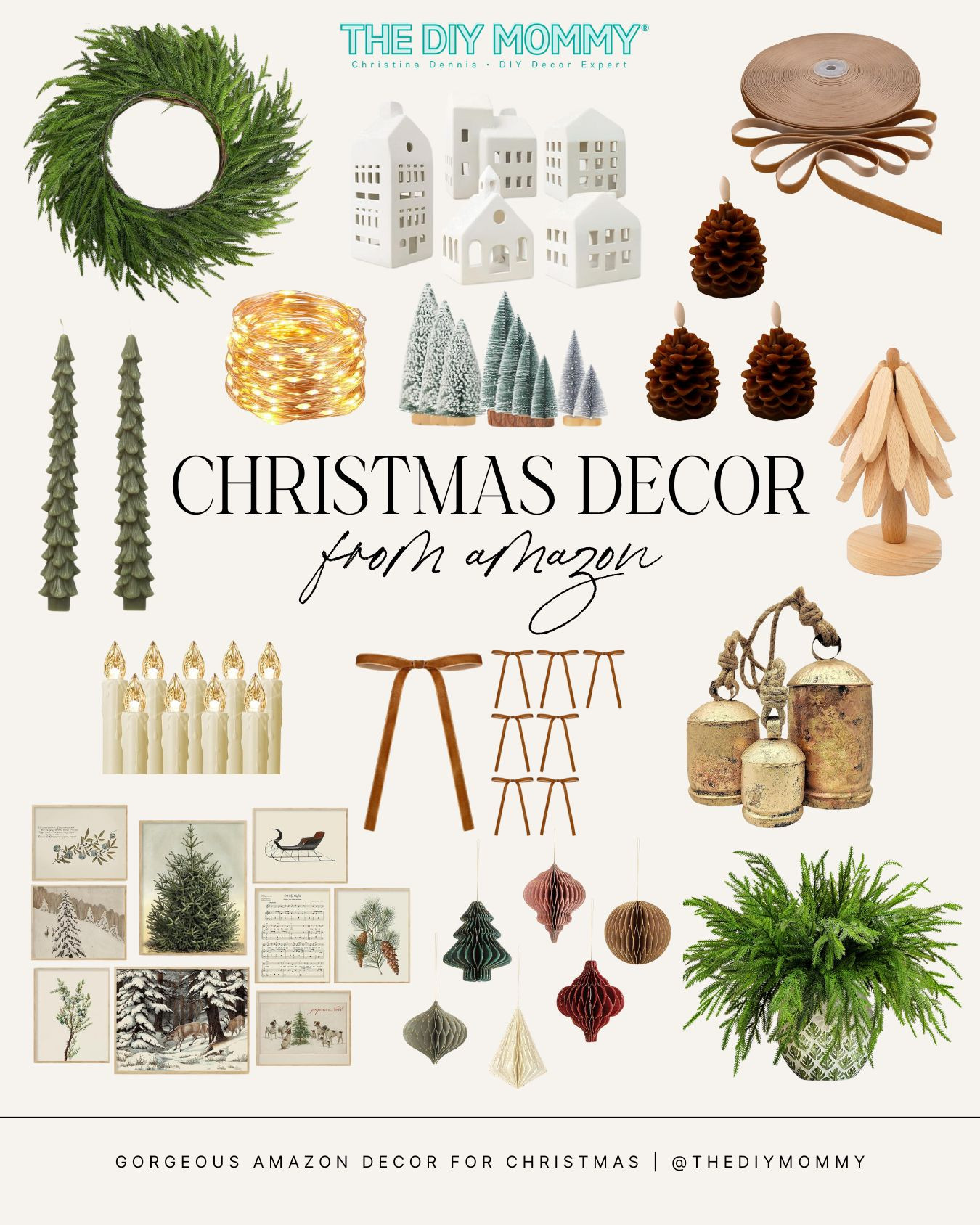 Stunning and affordable Christmas decor from Amazon in 2024. These are my favourite Holiday decoration picks for the season!  

 #LTKHoliday #LTKSeasonal #LTKHome