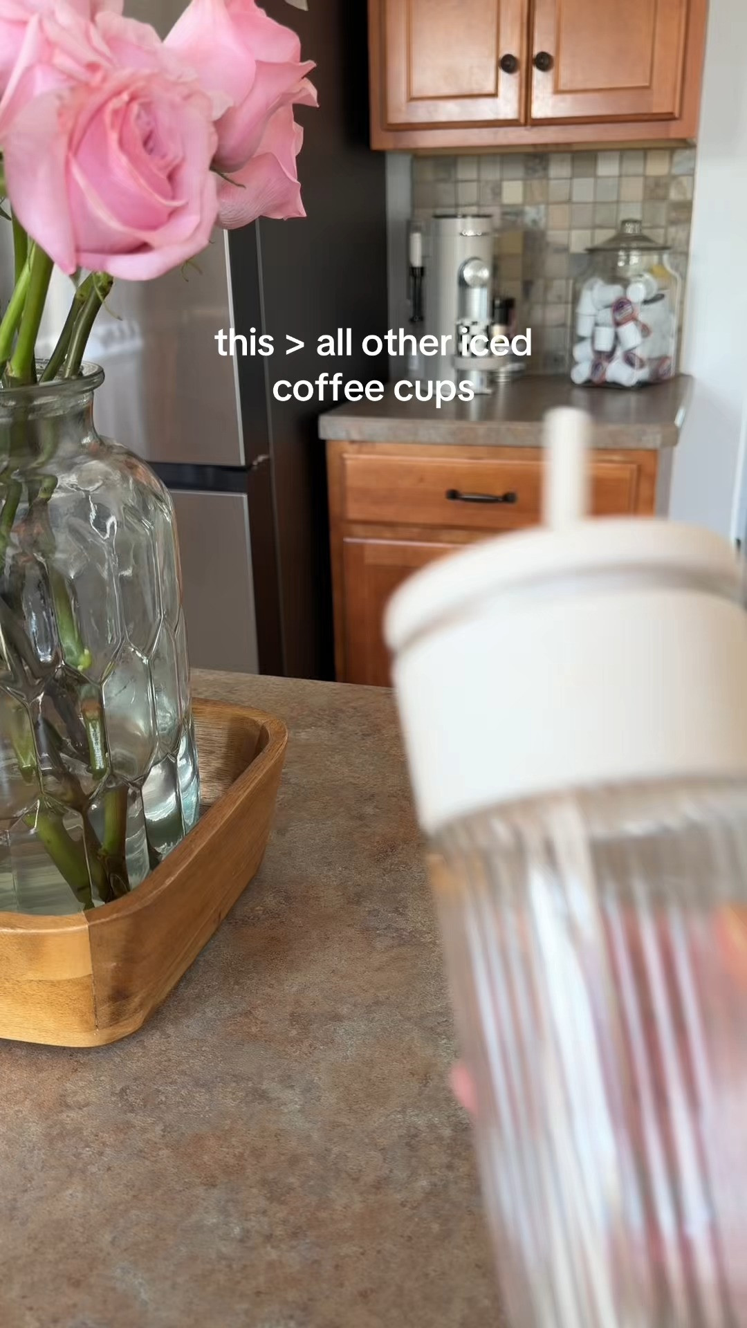 Trust me, you'll throw all your other iced coffee cups away for this beauty 😍  #coffeetok #icedcoffee 

 #LTKHome