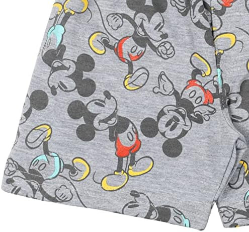 Disney Mickey Mouse Donald Duck Goofy French Terry Sweatshirt and Shorts Newborn to Big Kid | Amazon (US)