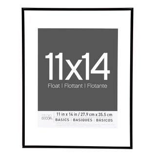 6 Pack: Black Thin 11" x 14" Float Frame, Basics by Studio Décor® | Michaels Stores