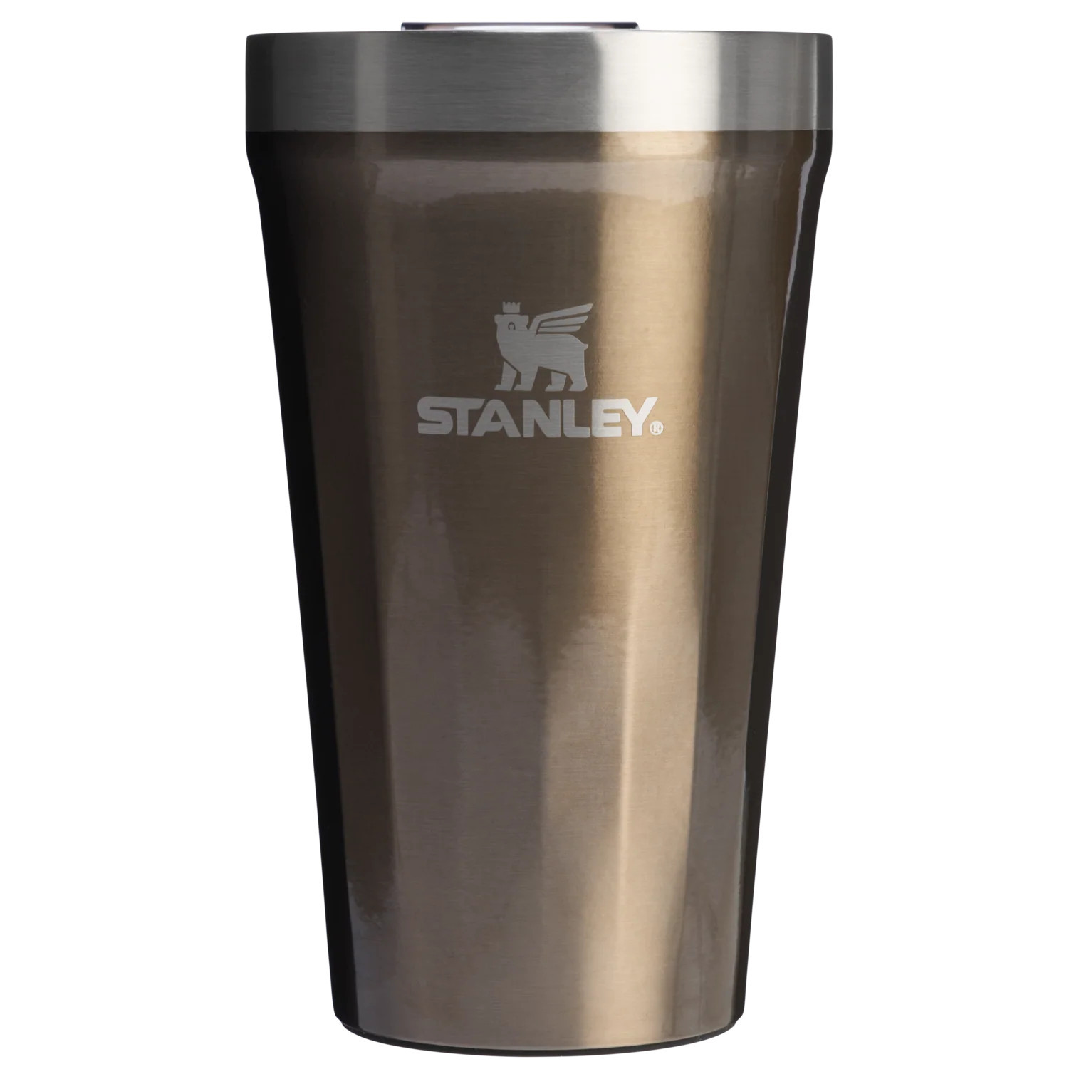 Stanley 1913 | Everyday Textured Tumbler | 0.47L | Gunmetal Shine | Tumbler | Brown | Stanley 1913 (EU& UK)