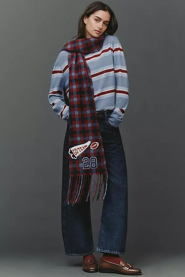 Daily Practice Heritage Patch Game Day Scarf | Anthropologie (US)