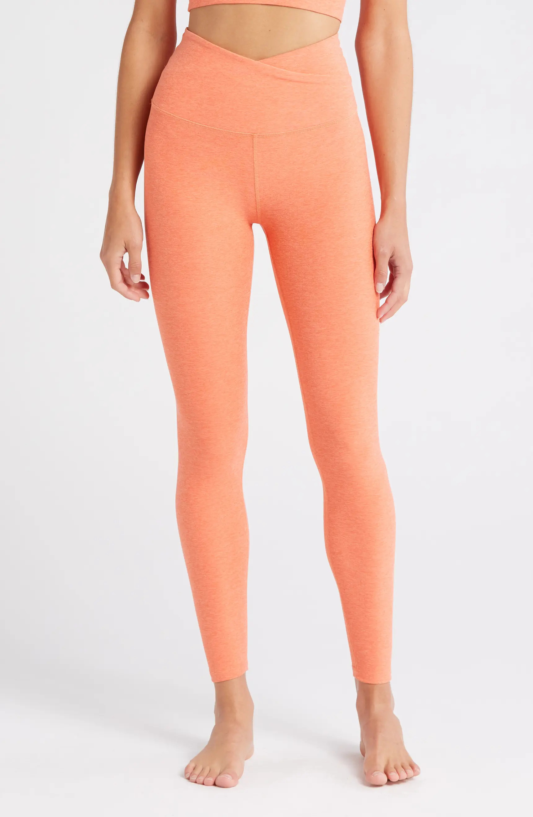Beyond Yoga At Your Leisure Space Dye High Waist Midi Leggings | Nordstrom | Nordstrom
