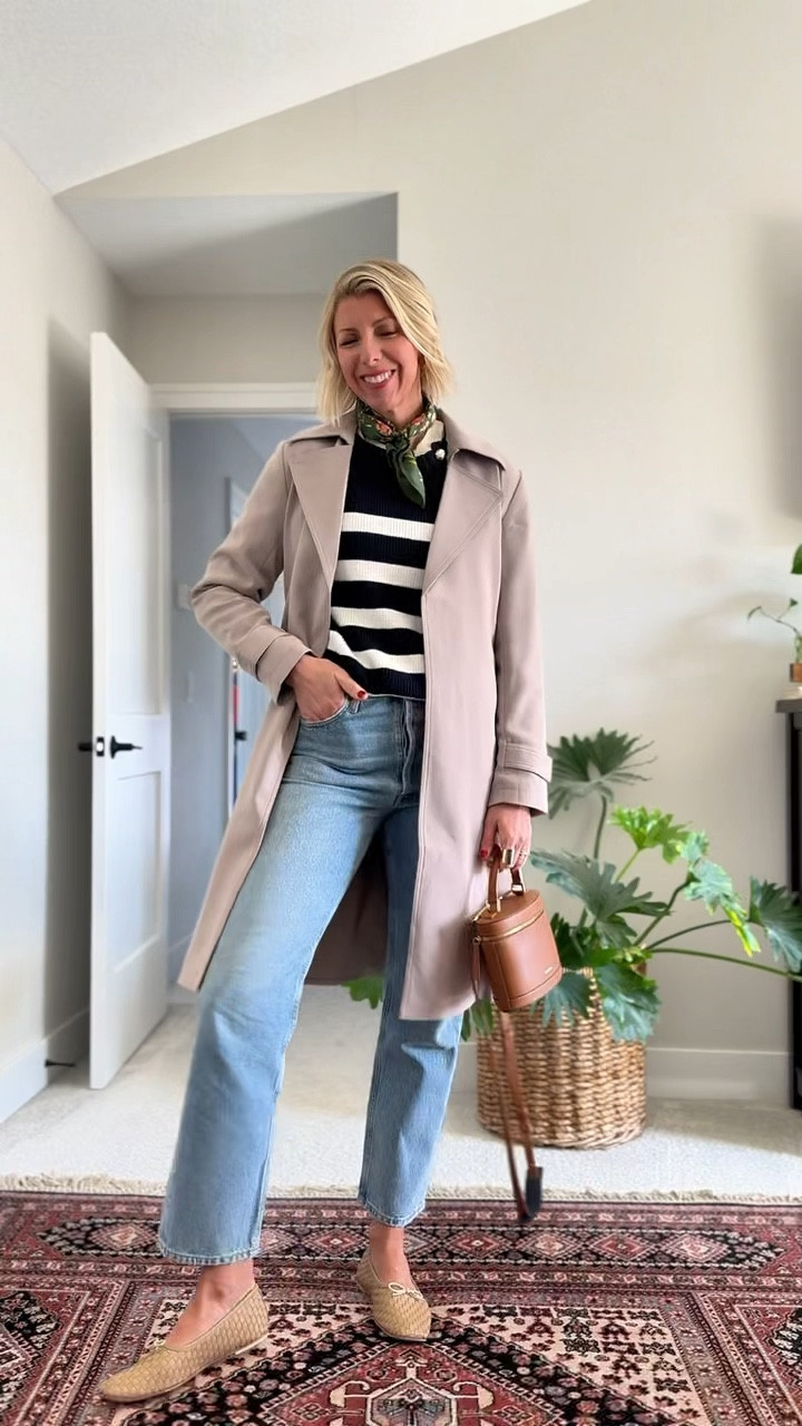 Spring Trench Look!

#LTKootd #LTKgrwm #LTKOver40