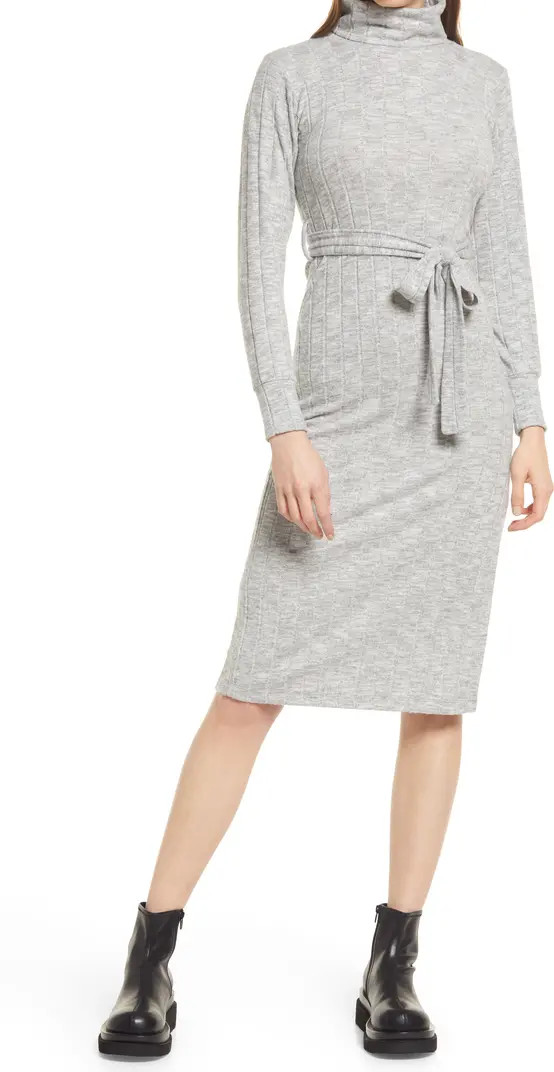 Long Sleeve Turtleneck Sweater Dress | Nordstrom