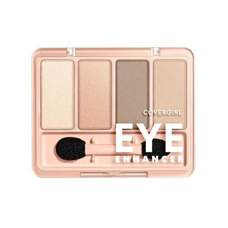 COVERGIRL Eye Enhancers 4-Kit Eyeshadow, 280 Natural Nudes, 0.19 oz | Walmart (US)