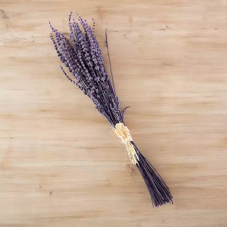 New! Dried Lavender Flower Bouquet | Kirkland's Home