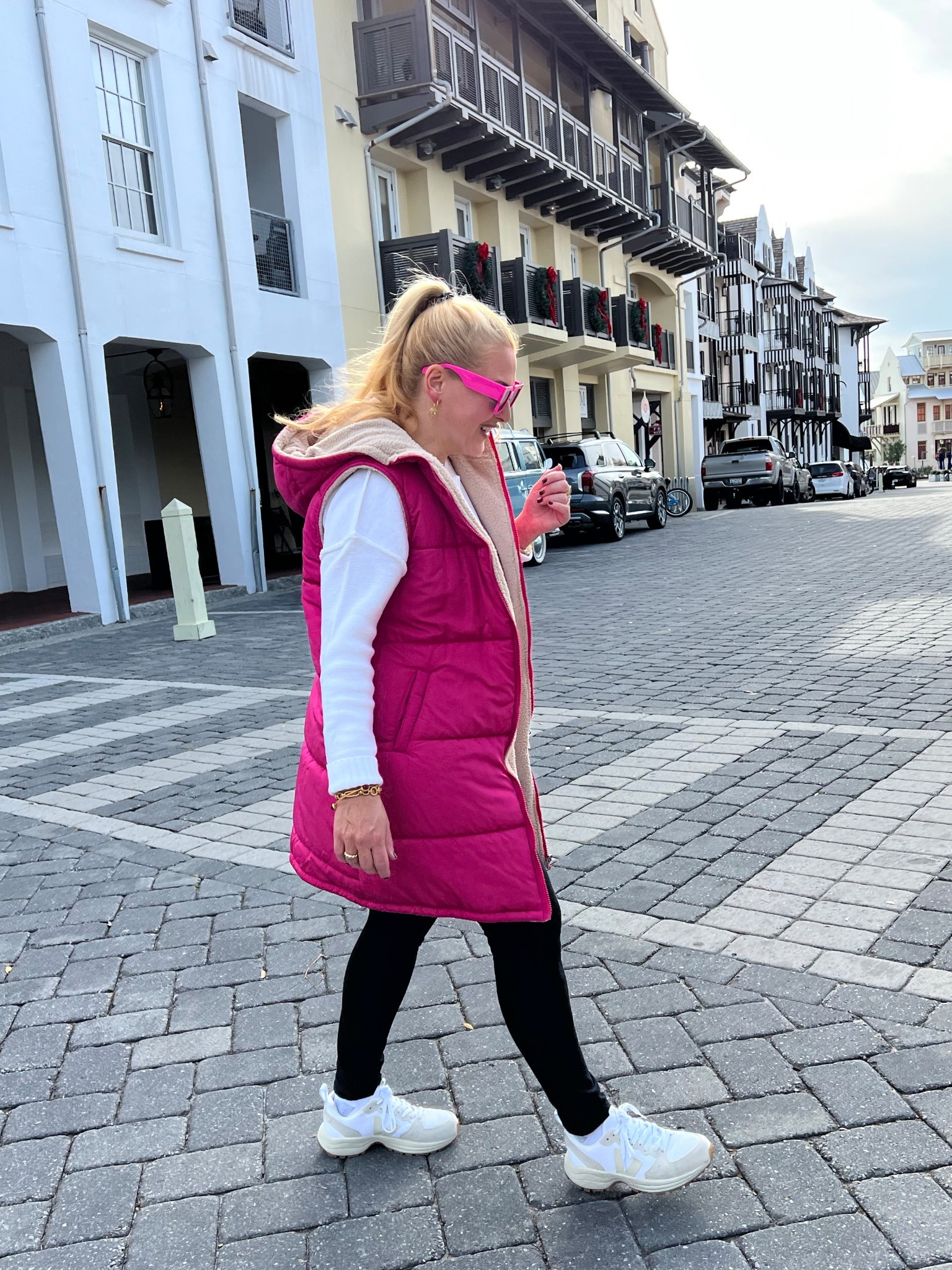 Casual winter outfit 

Puffer vest medium 
Crewneck sweater small
Denim leggings large
Veja Sneakers size 9


This outfit was so comfortable and cozy while visiting Rosemary Beach, Florida. Perfect for a chilly day!

#LTKSeasonal #LTKFindsUnder100 #LTKOver40 #LTKActive #LTKSaleAlert #LTKFindsUnder50 #LTKGiftGuide #LTKHoliday #LTKMidsize #LTKTravel #LTKgrwm #LTKootd
