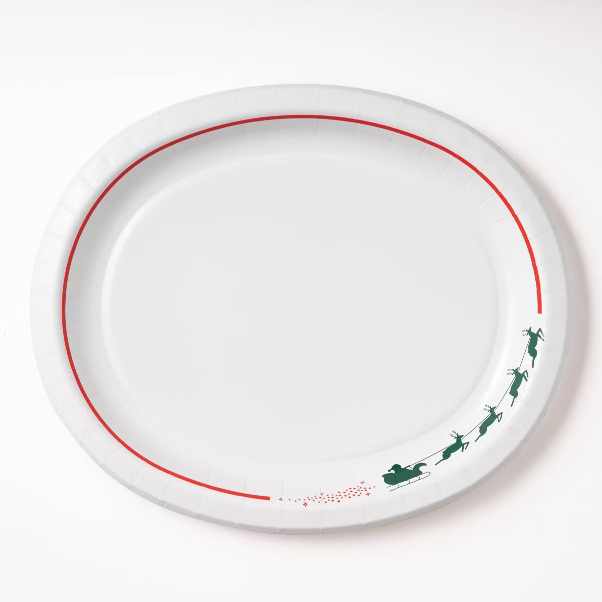 10ct 10"x12" Christmas Holly Buffett Plates - Spritz™ | Target