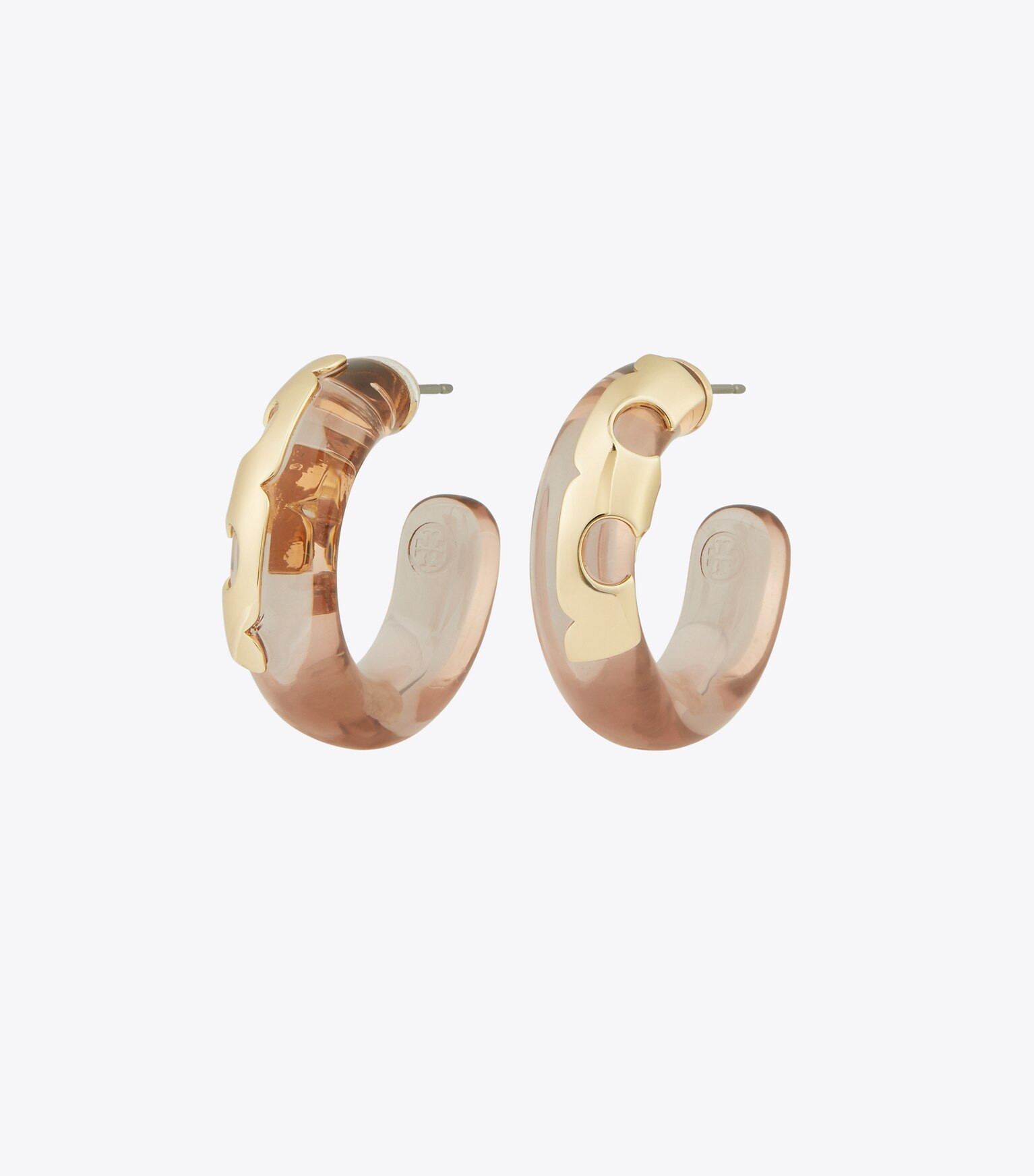 RESIN HOOP EARRING | Tory Burch (US)