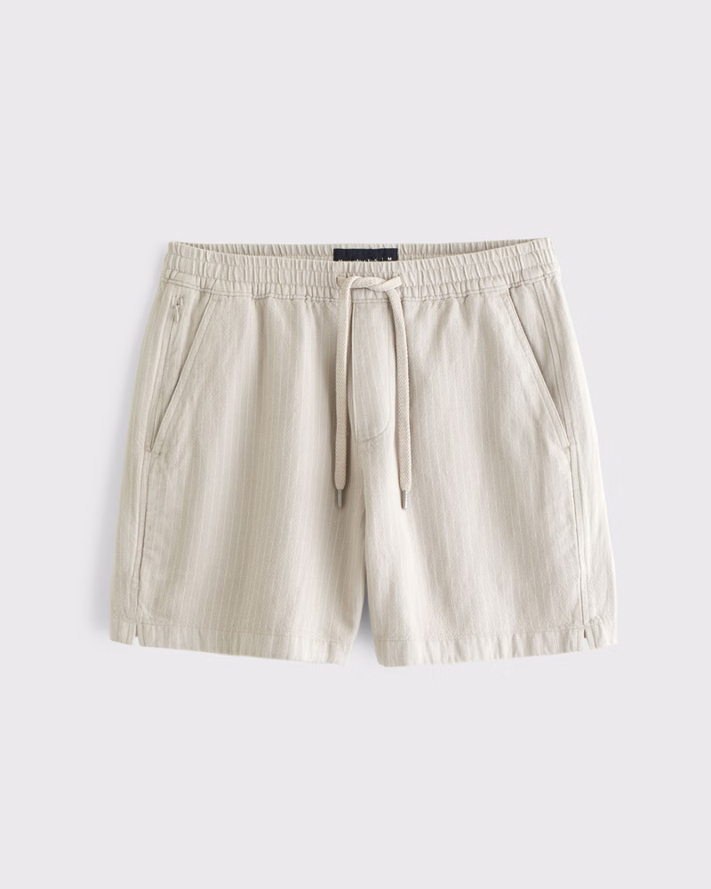 Textured Pull-On Short | Abercrombie & Fitch (US)
