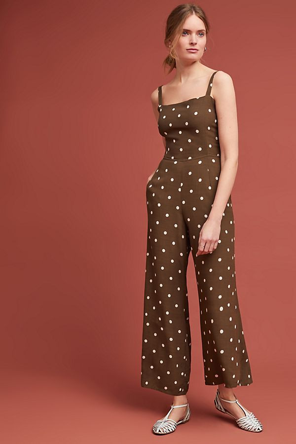 Faithfull Playa Cropped Jumpsuit | Anthropologie (US)