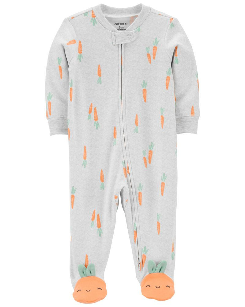 1-Piece Carrots 100% Snug Fit Cotton Footie PJs | Carter's