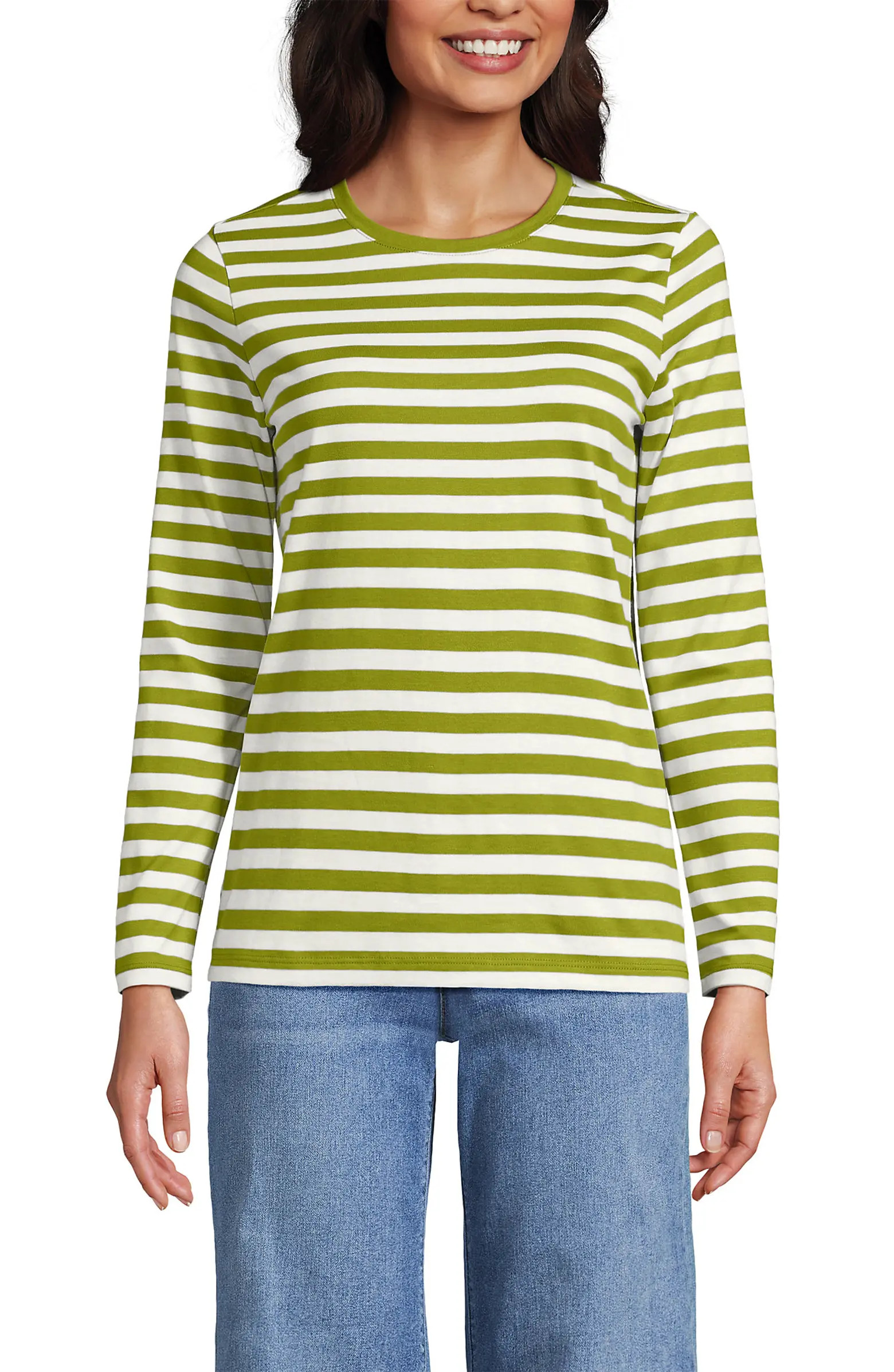 Lands' End Relaxed Supima Cotton T-Shirt | Nordstrom | Nordstrom
