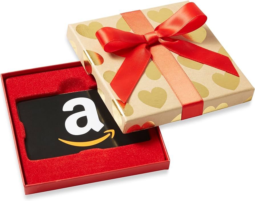 Amazon.com Gift Card in Gold Hearts Box | Amazon (US)