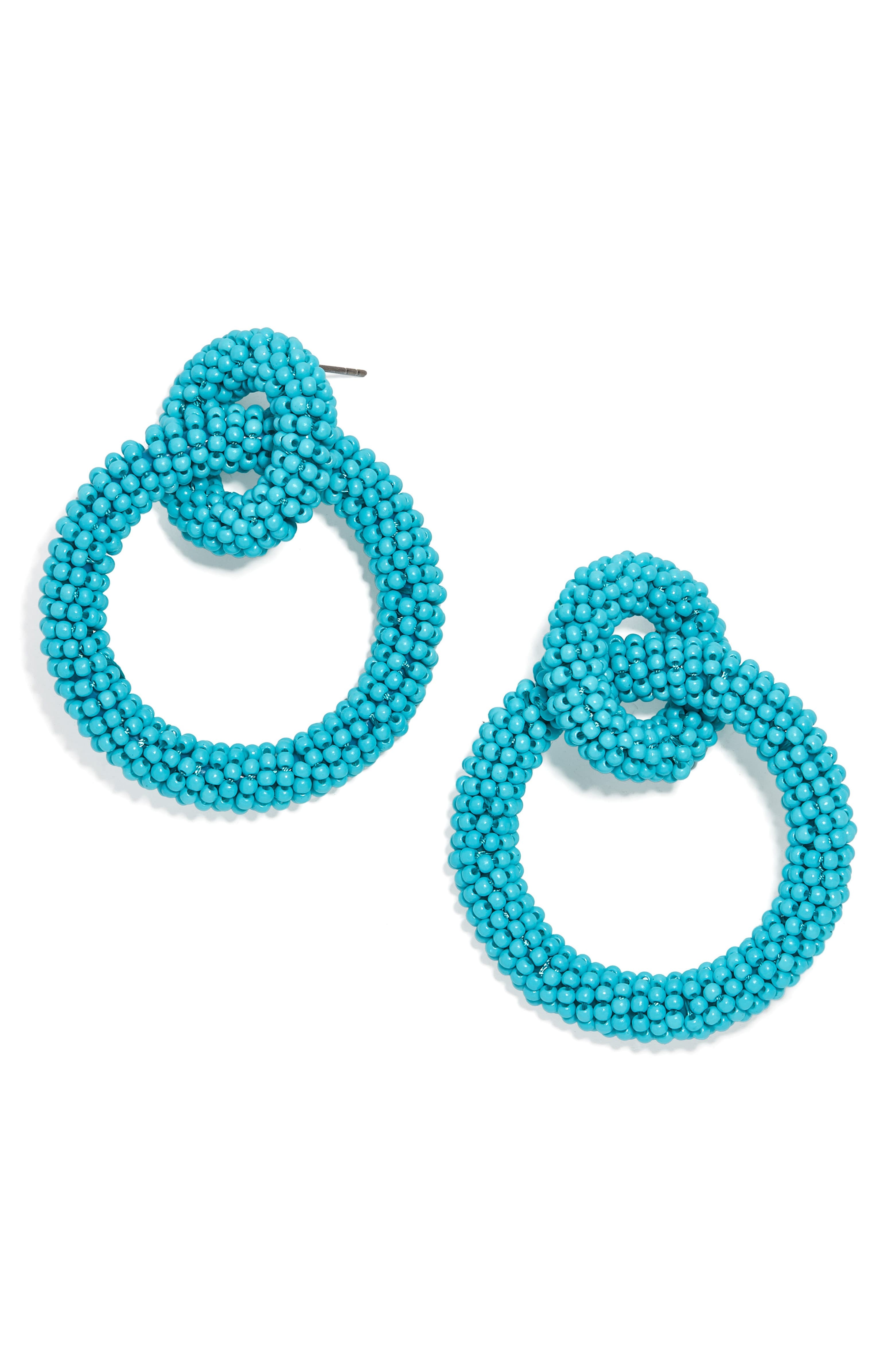 Emma Beaded Hoop Earrings | Nordstrom