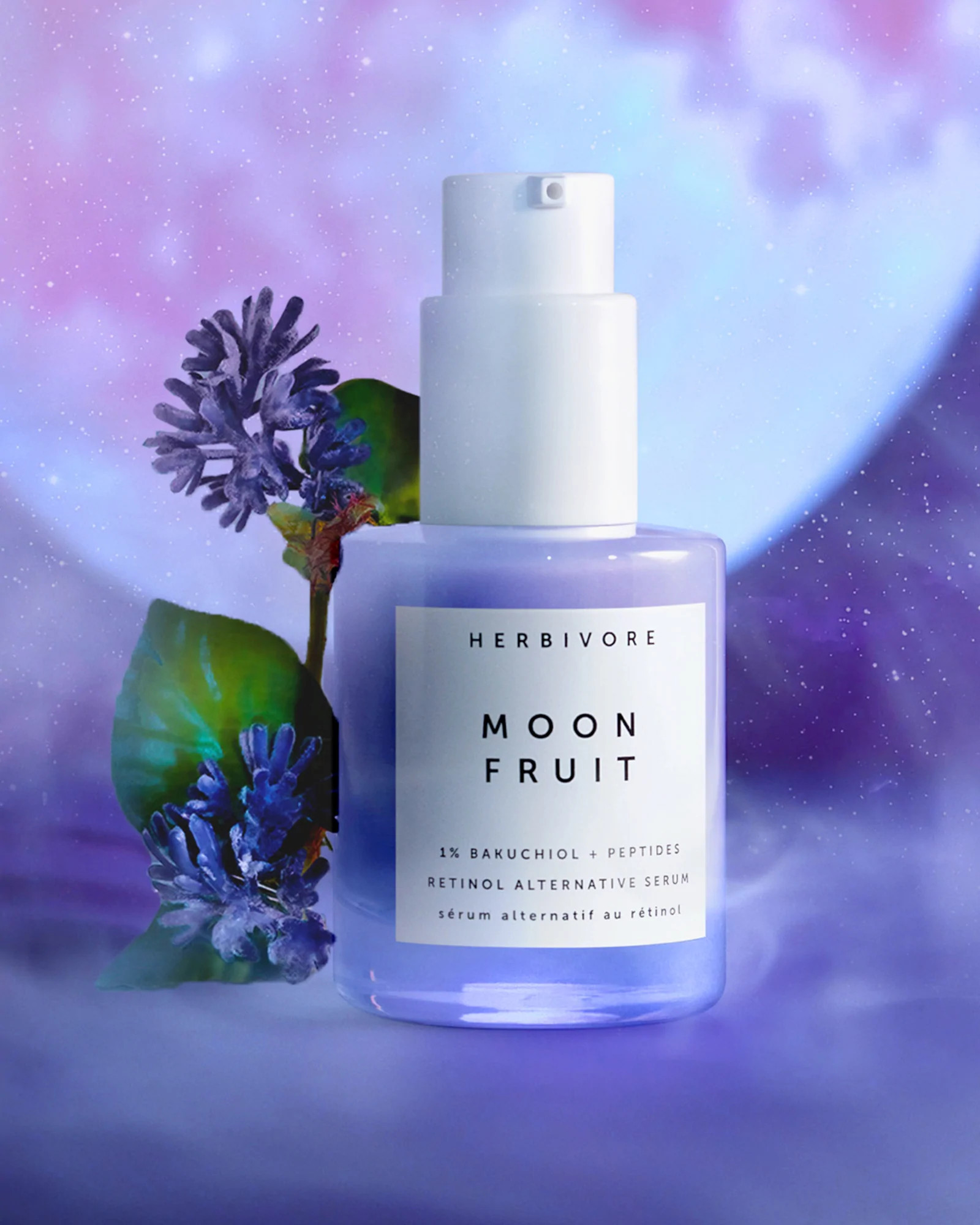 MOON FRUIT 1% Bakuchiol + Peptides Retinol Alternative Serum | Herbivore