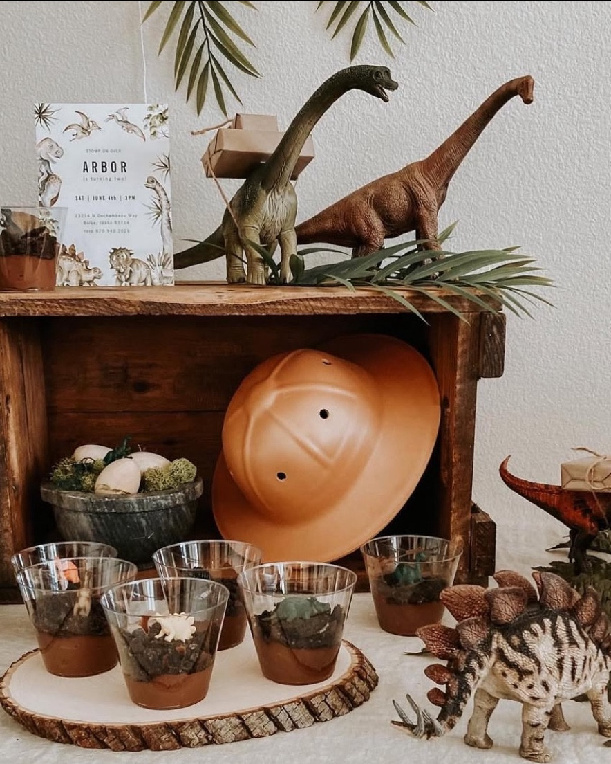 Dinosaur 3rd Birthday party table decor 

#LTKmomlife #LTKKids