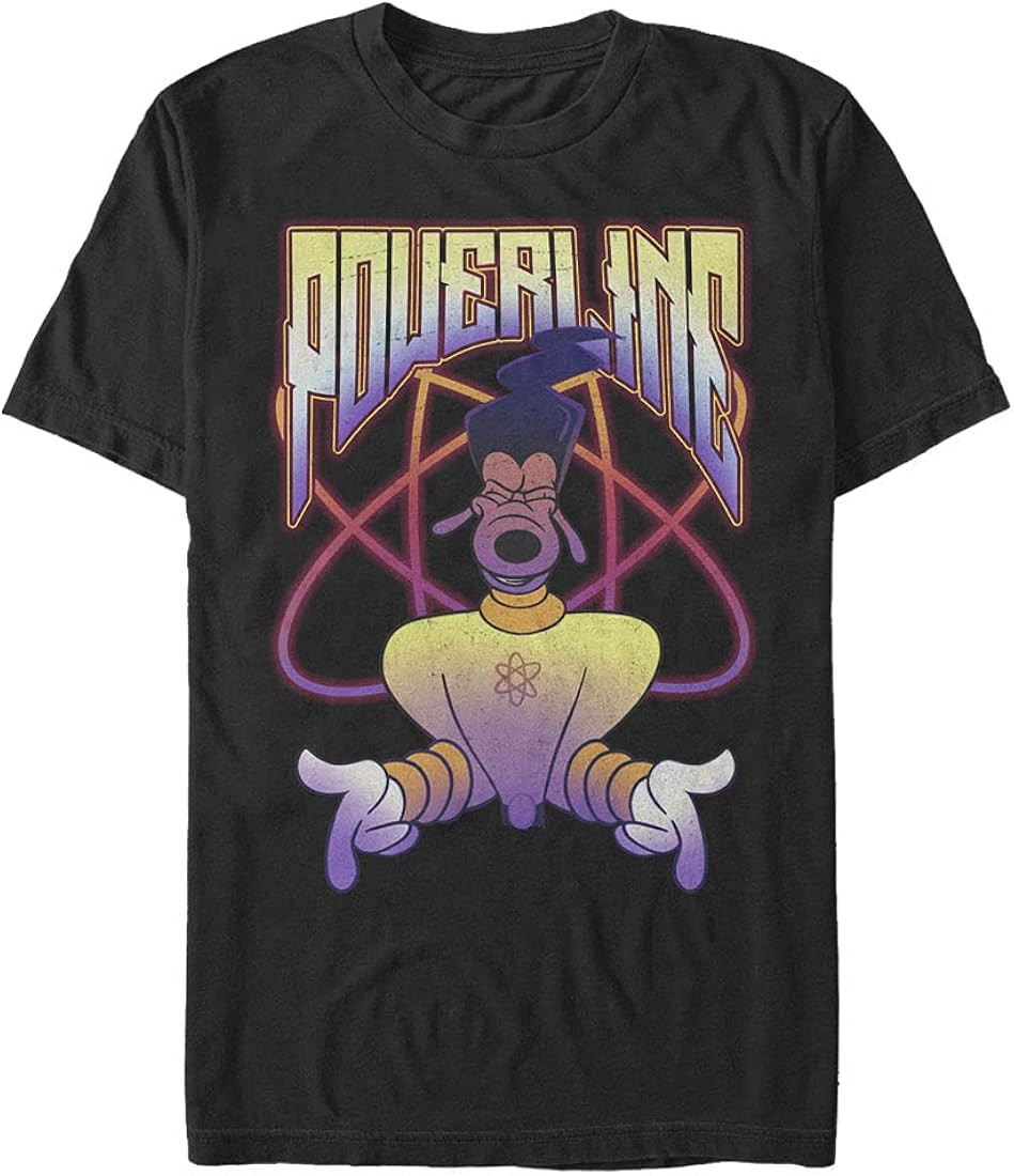 Amazon.com: Disney mens Goofy Movie, a Powerline Jam T-shirt T Shirt, Black, X-Large US : Clothin... | Amazon (US)