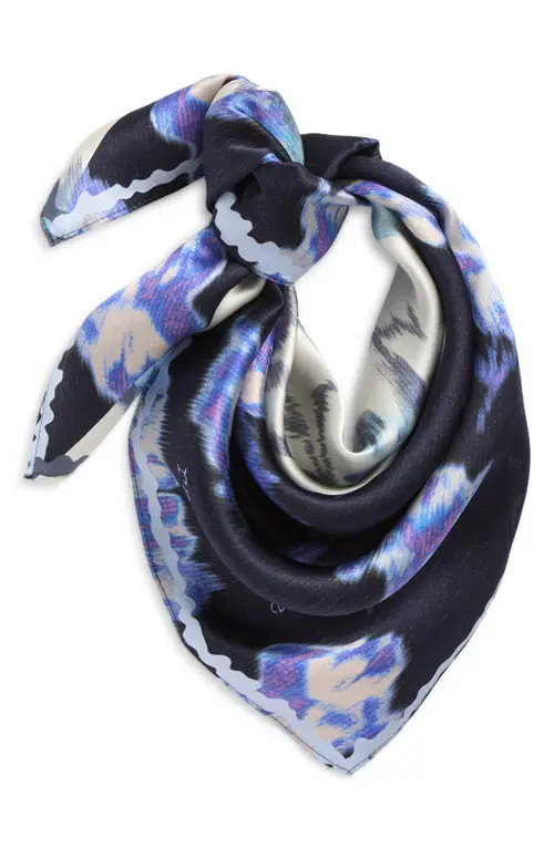 rag & bone Kit Silk Bandana Scarf in Navy at Nordstrom | Nordstrom