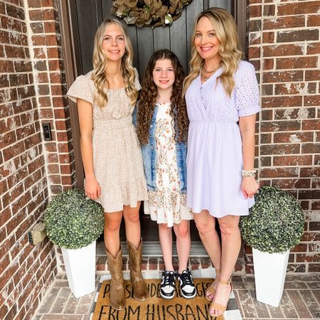 Easter with my girls. 
Dress | dresses | denim jacket | boots | sandals | casual dresses | Amazon | Old Navy 

#LTKstyletip #LTKSeasonal #LTKfindsunder50