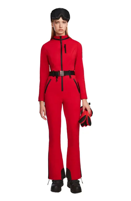 Rudsak JOSIE WOMEN'S ONE PIECE SKI SUIT in Flame Red at Nordstrom, Size X-Small | Nordstrom