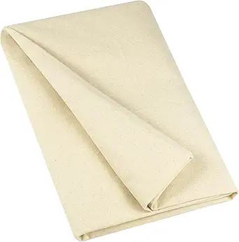 HOTGODEN Medium Weight 100% Cotton Muslin Fabric: 63 inch x 2 Yards Unbleached Muslin Linen Fabri... | Amazon (US)