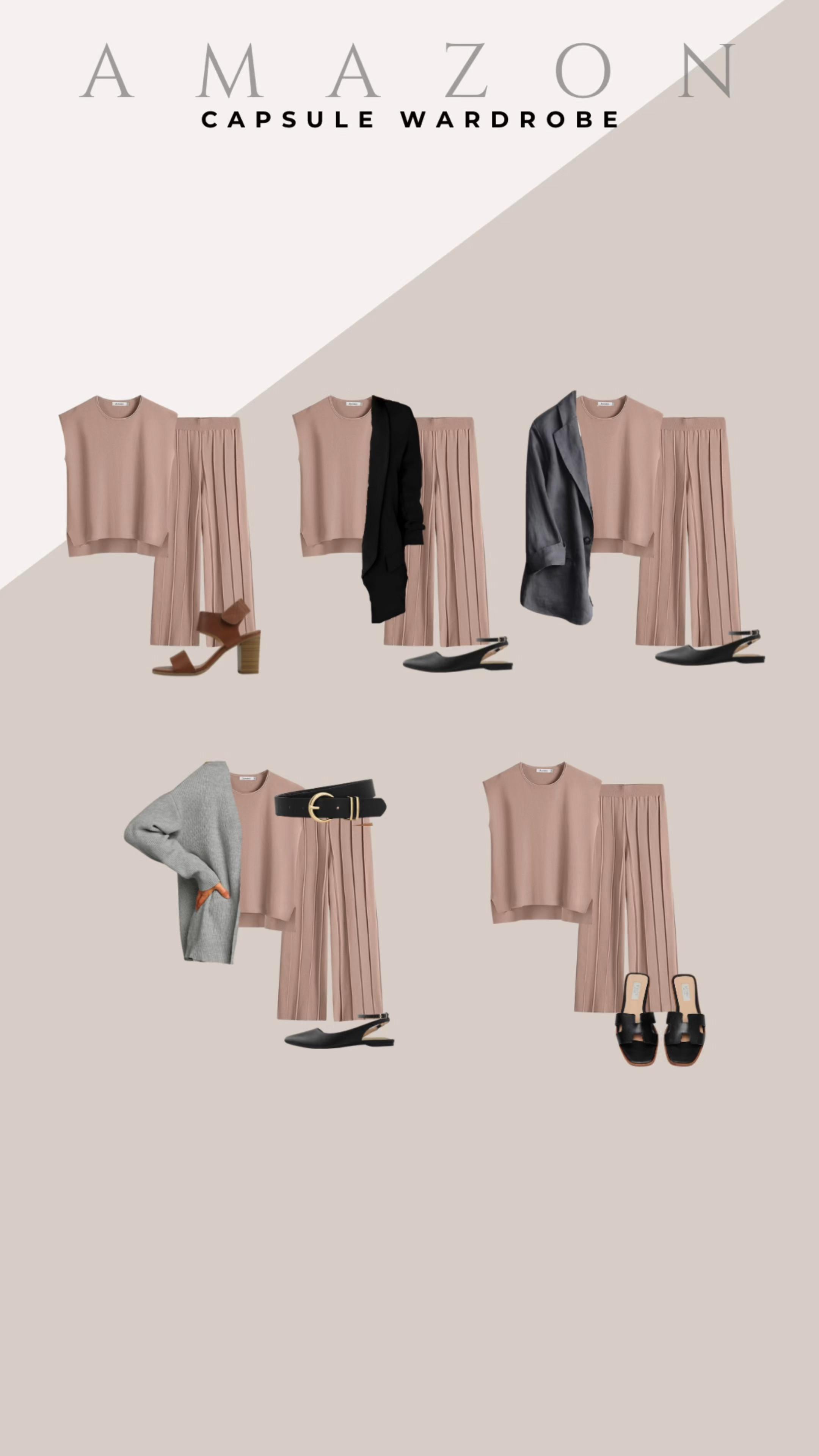 A budget friendly Amazon Capsule Wardrobe! 

#LTKstyletip #LTKshoecrush #LTKfindsunder100