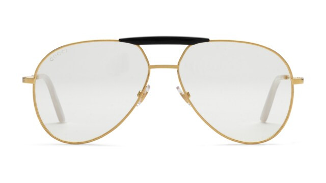 Gucci Aviator metal glasses | Gucci (US)