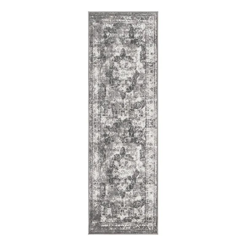 Brandt Oriental Area Rug in Gray | Wayfair North America