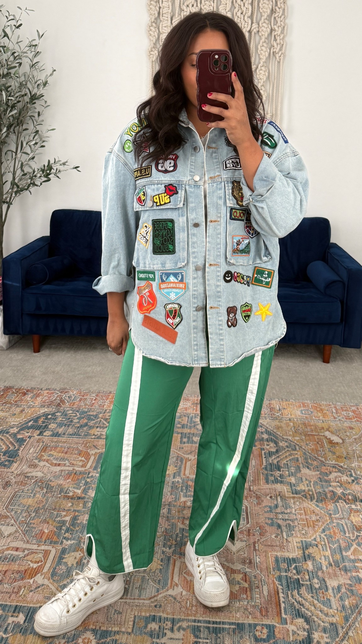 What I wore today! Jacket is one size, and pants are size L! Free people look for less!
Amazon fashion, casual, street style 

#LTKMidsize #LTKootd #LTKFindsUnder50