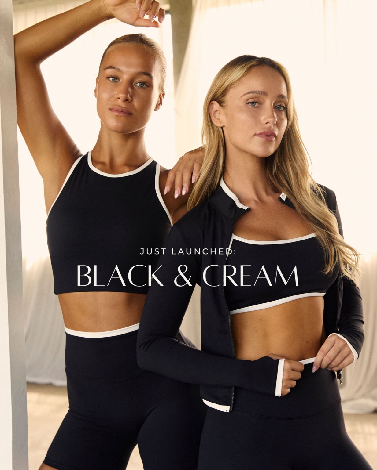 ASTORIA BLACK & CREAM 🖤🤍

•use my code BABCOCK15•

#LTKActive #LTKFitness