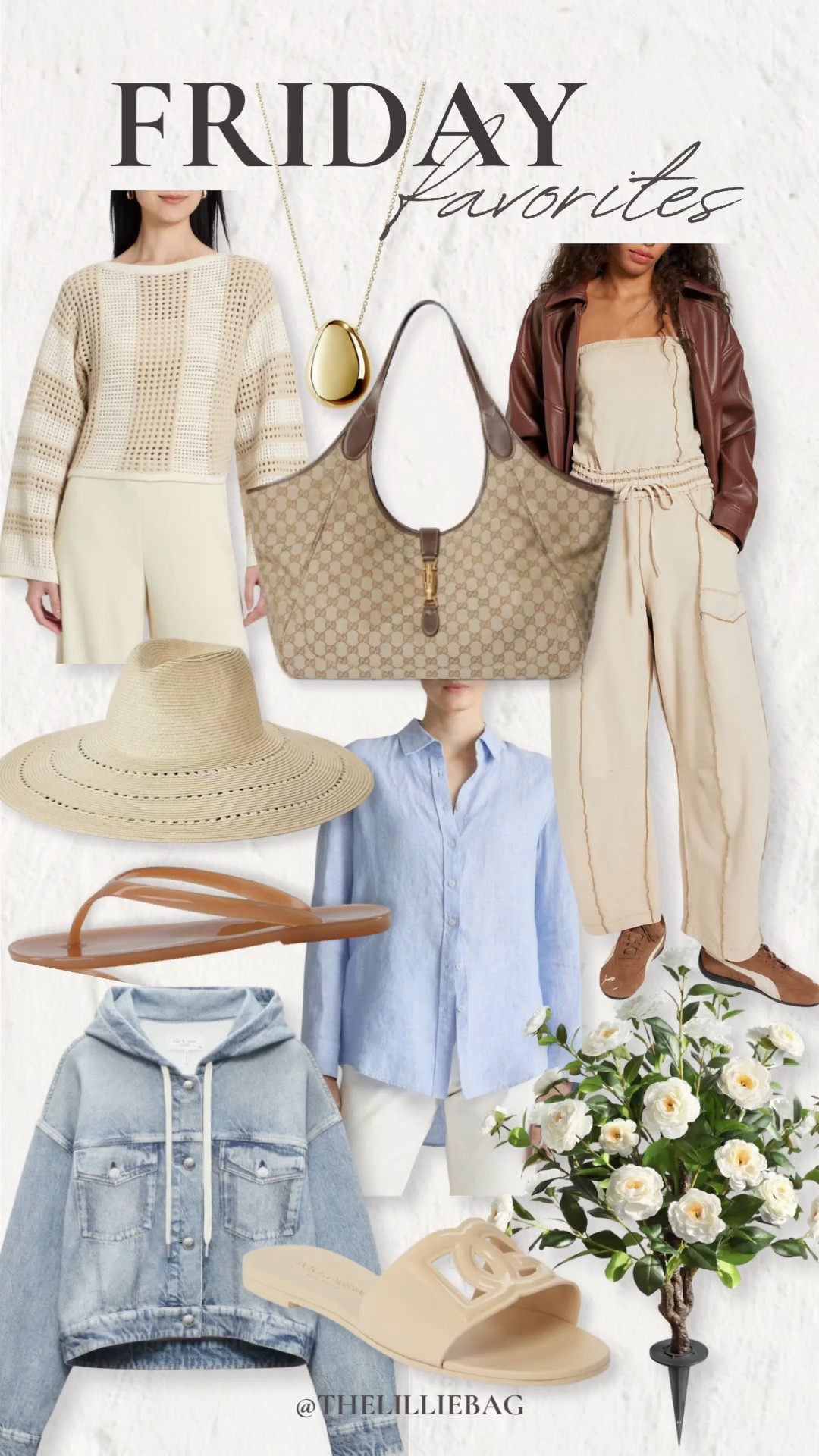 Friday Favorites Part 2 🤍✨

A mix of spring vacation outfits, easy linen pieces, denim jackets, cute sandals, and some home + faux floral finds I’m loving 🙌🏼

Everything you need for spring trips, everyday wear, and refreshing your space for the season ☀️ all linked on my LTK!

friday favorites, vacation outfits, linen outfits, denim jackets, sandals, home decor, faux florals, spring outfits 2026

#LTKSaleAlert #LTKHome #LTKSeasonal