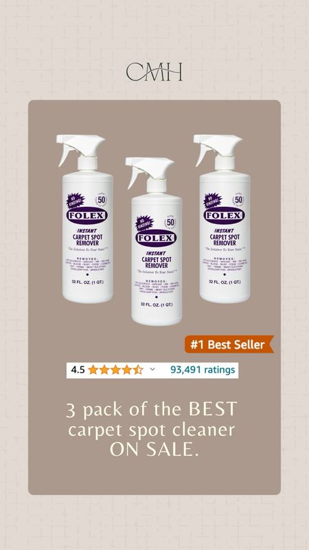 Home. Cleaning. This stuff is magical at getting marker out of furniture and spots out of carpet and it’s on sale! Home care.

#LTKHome #LTKFamily #LTKKids