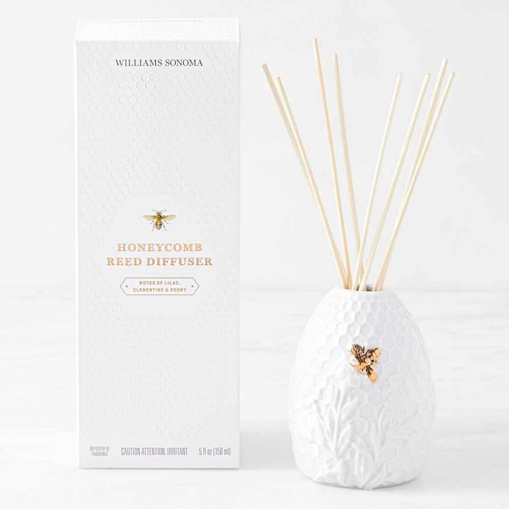 Honeycomb Porcelain Bee Diffuser | Williams-Sonoma
