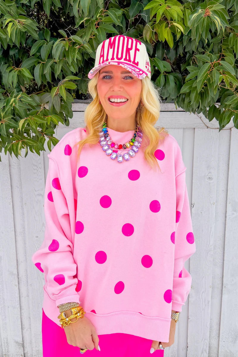 Amore Reversible Mockneck - Pink | Southern Roots
