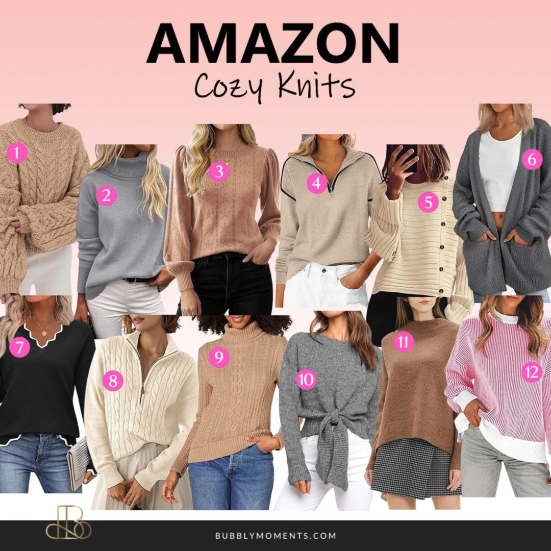 Cozy knit tops are perfect for easy, everyday outfits 🤍 These women’s cozy knits are comfortable, stylish, and simple to wear. Designed for relaxed days and cooler weather, each top is easy to style on its own or layer with jackets and coats. Soft textures and flattering fits make these knits great for daily wear.
Whether you’re running errands, working from home, meeting friends, or travelling, these knit tops help you look put together with minimal effort. Pair them with jeans, trousers, or skirts for a casual and comfortable look that works across seasons. These are versatile wardrobe pieces you’ll reach for again and again.
Save this post for cozy outfit inspiration and tap to shop ✨
#LTKootd #LTKFindsUnder100 #LTKFindsUnder50 #cozyknits #knittops #womensfashion #fallfashion #winterfashion #casualstyle #everydayfashion #amazonfashion #amazonfinds #amazonoutfits #outfitinspo #fashioninspo 

 