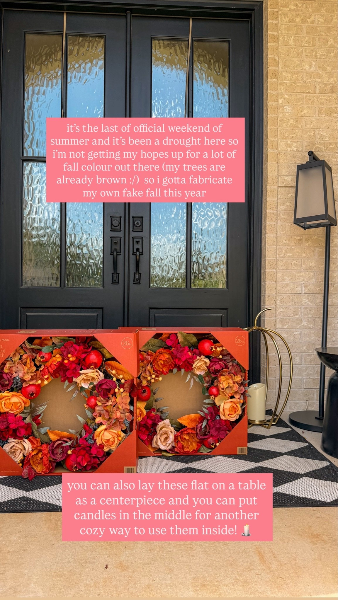 aDOORable decor for the season! Fallifying my front porch, home inspiration, Sam’s Club finds, patio decor, fall wreaths

#LTKHome #LTKSeasonal