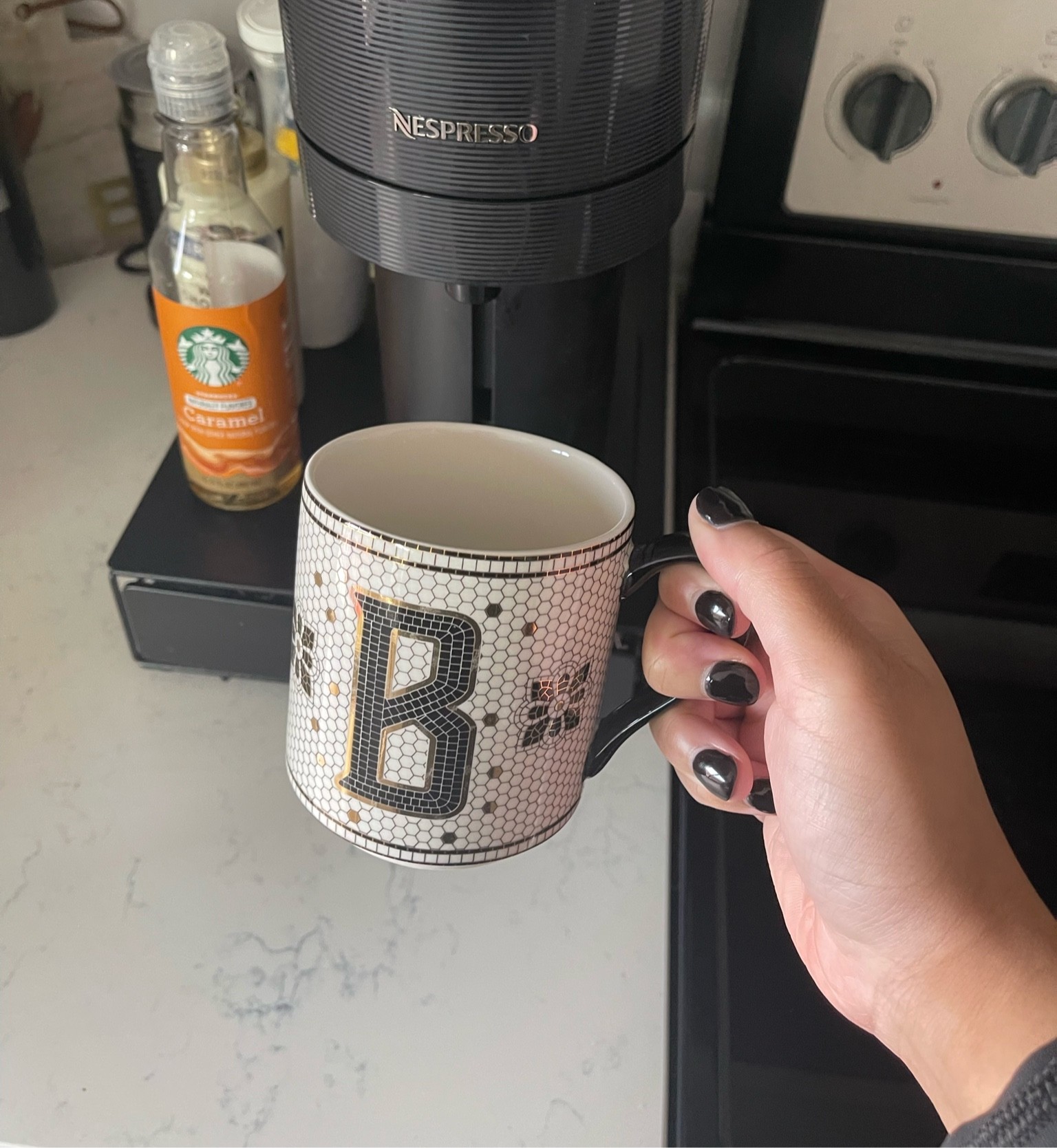 My favorite monogram mug from Anthropology is on sale

#LTKsalealert #LTKHoliday #LTKhome