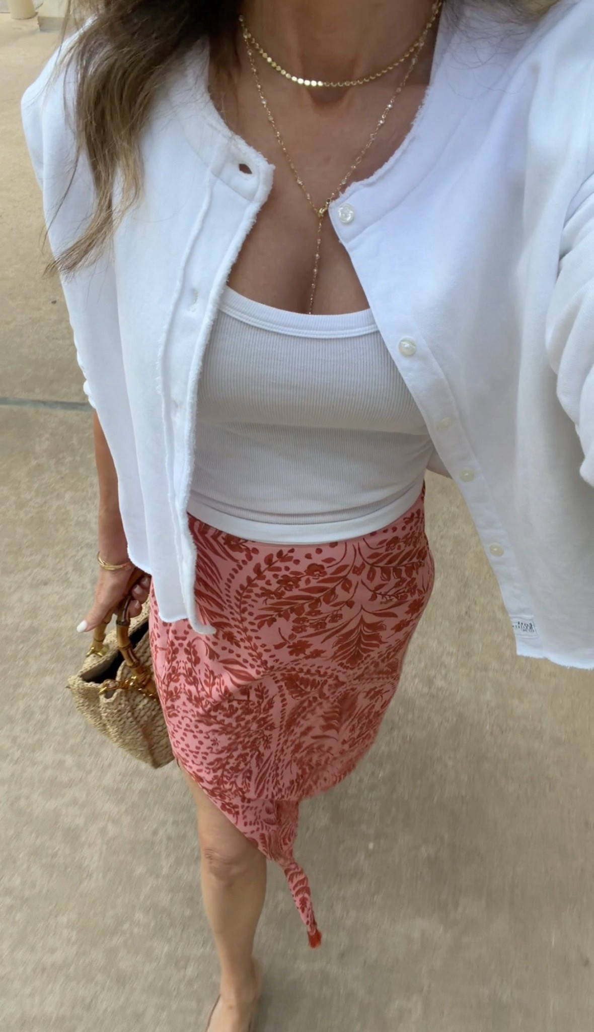 Date-night look
-Skirt is comfy jersey material TTS 
-Tank is a favorite 
-jersey cardi sz XS


#LTKootd #LTKOver40 #LTKgrwm