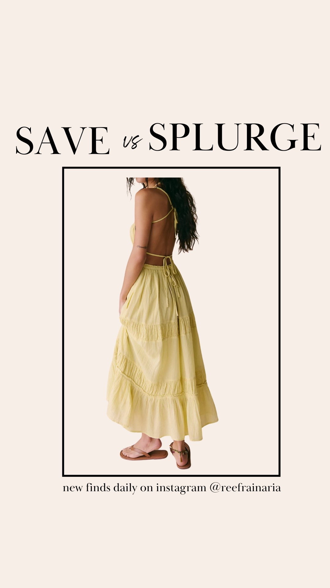 Save vs splurge spring and summer basics you can find daily look for less amazon finds on my instagram @reefrainaria 

#LTKFindsUnder50 #LTKSeasonal #LTKStyleTip