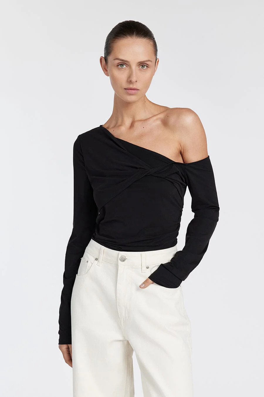 DENVER WASHED BLACK TOP | DISSH