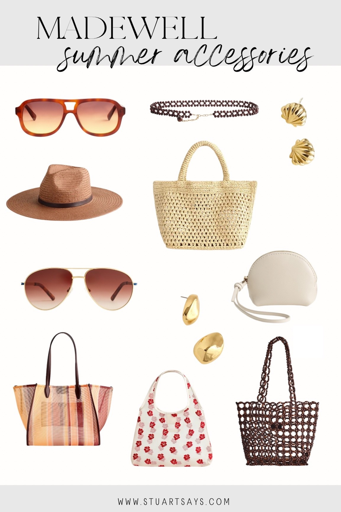 Summer accessories from Madewell!

#LTKootd #LTKgrwm