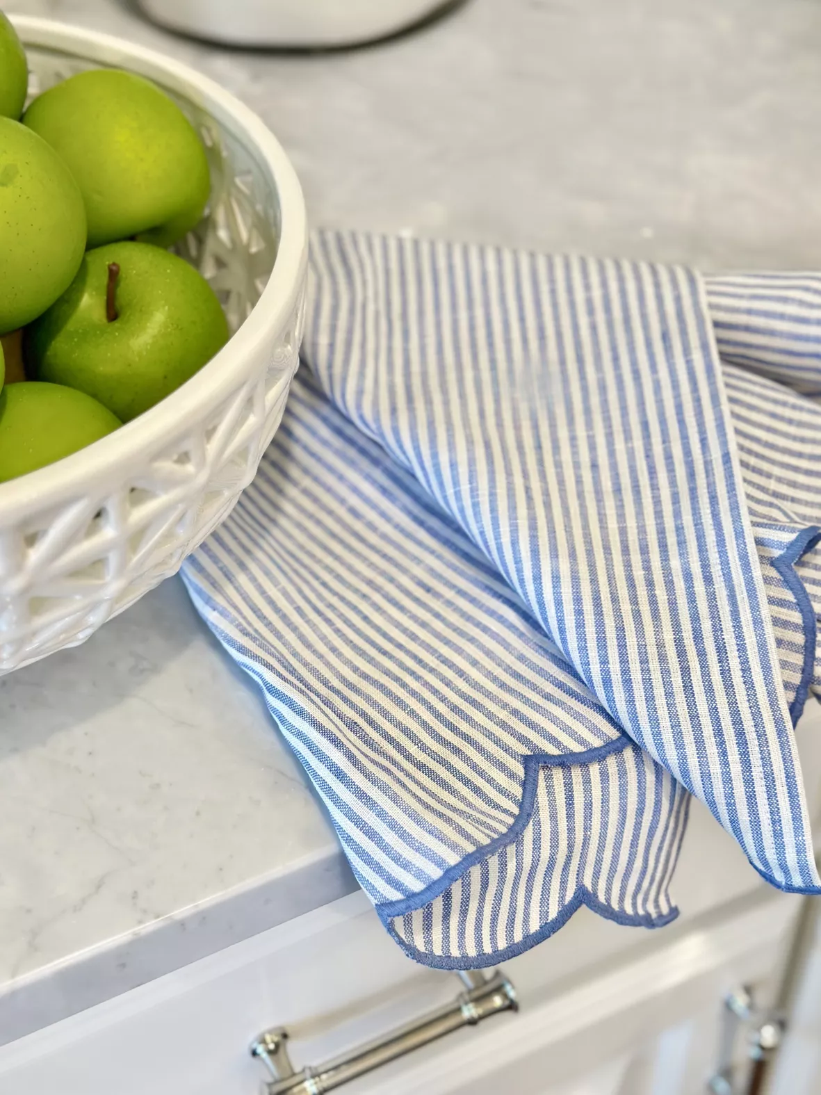 Scallop Tea Towels Scallop Tea Towels