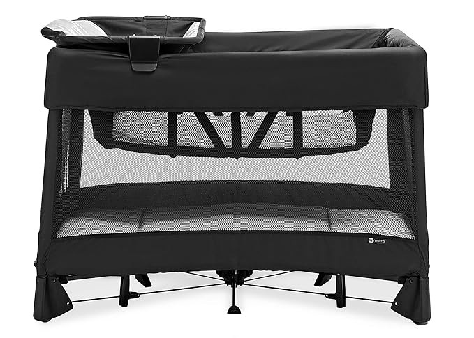 4moms Breeze Plus Portable Playard with Removable Bassinet and Baby Changing Station, Easy One-Ha... | Amazon (US)