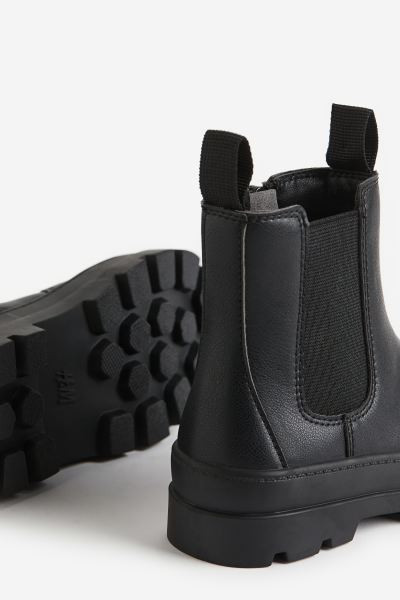 Chelsea boots - Black - Kids | H&M GB | H&M (UK, MY, IN, SG, PH, TW, HK)