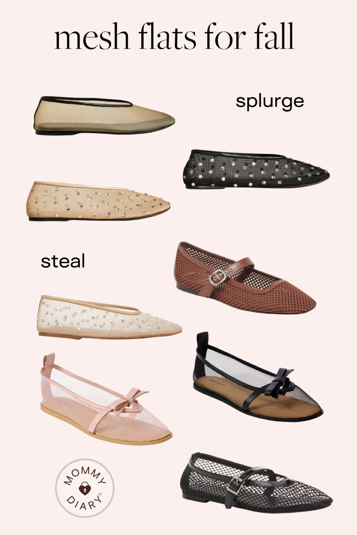 Fall mesh flats that are cute and functional! These will go fast so find your size today :) 

#LTKStyleTip #LTKFallSale #LTKShoeCrush