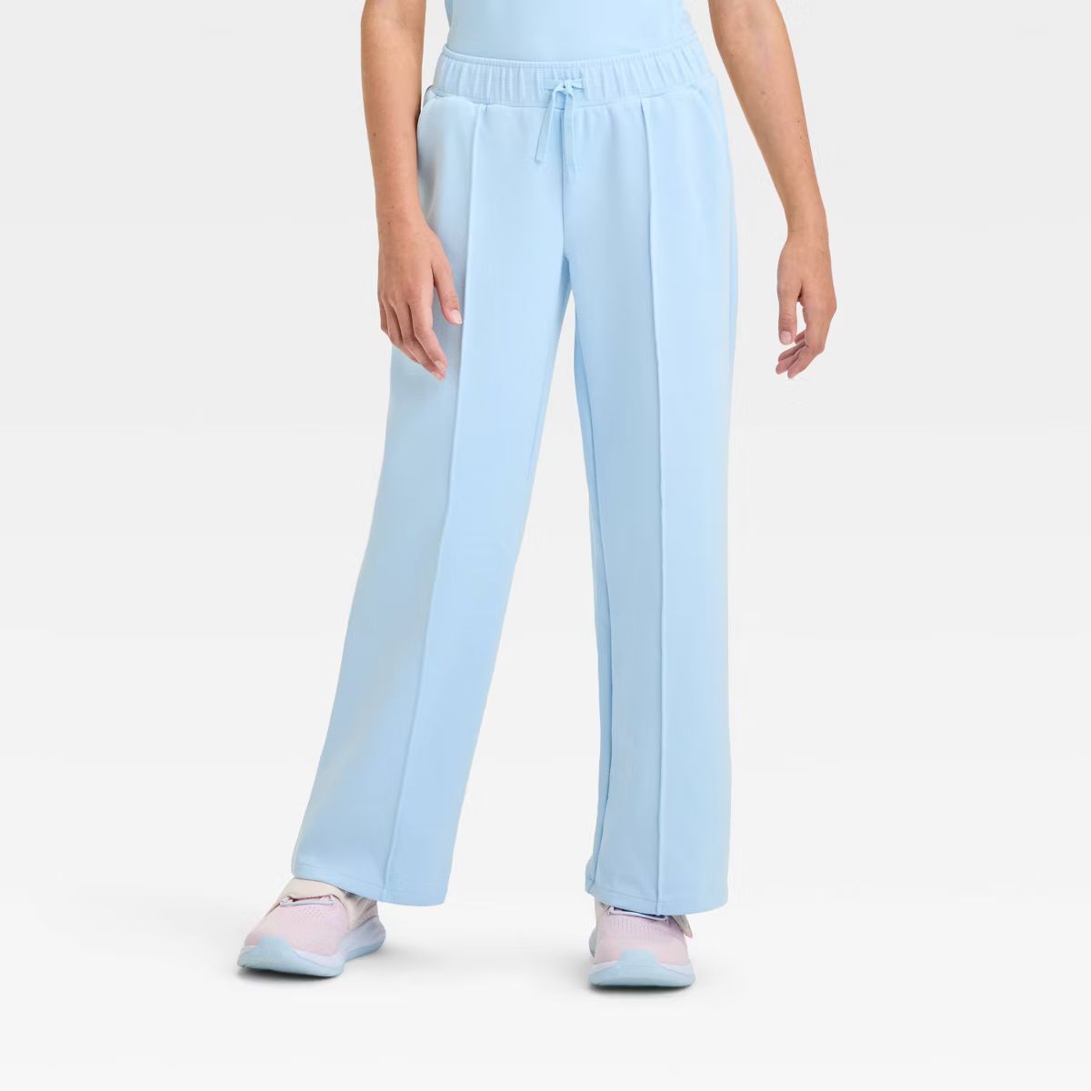 Girls' Airy Sleek Wide Leg Pants - All In Motion™ | Target