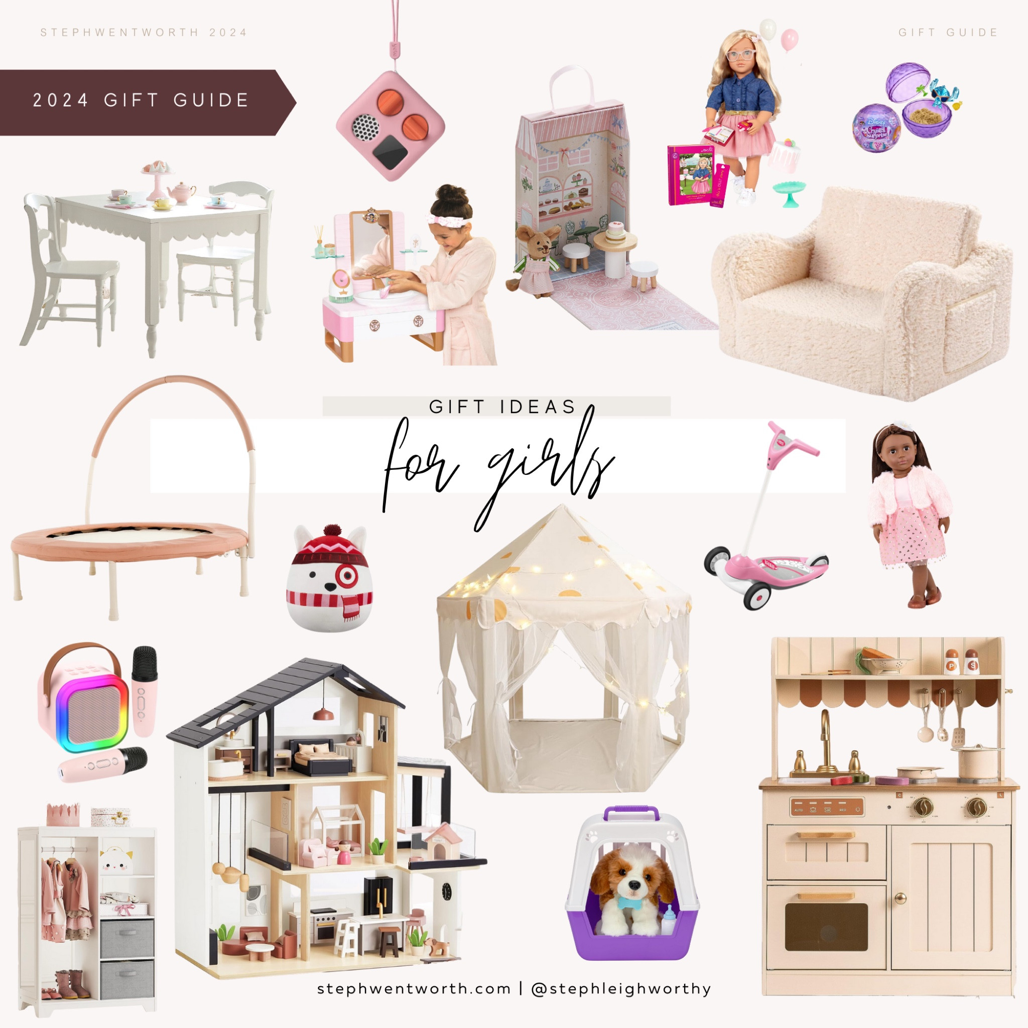 Gift ideas for the girls! 

#LTKSeasonal #LTKHoliday #LTKGiftGuide