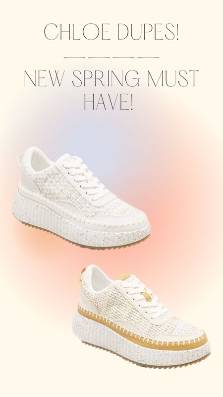 Run to Target!!! These Chloe dupes are so good! The cutest Spring staple!

Target sneakers. Choose dupes. Spring sneakers. Chloe.

#LTKunder50 #LTKshoecrush #LTKstyletip